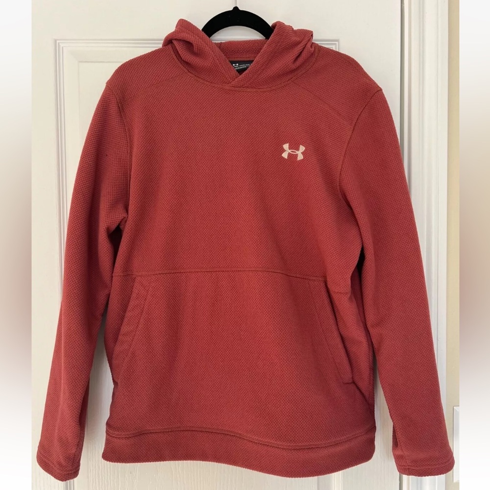 Under Armour  Mens Hoodie Burgundy Size Medium